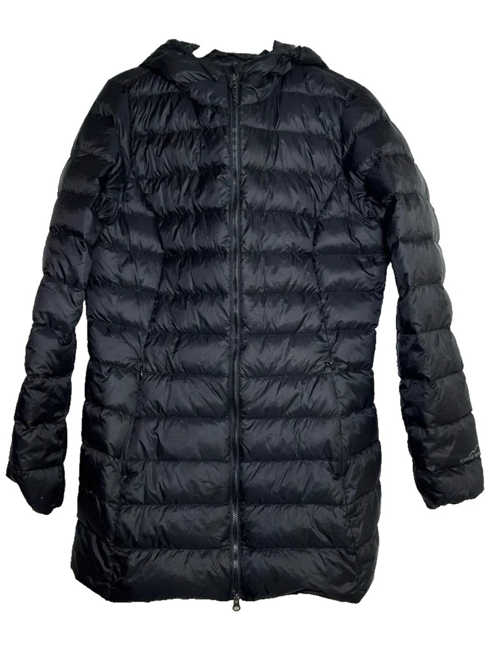 Eddie Bauer Puffer Jacket
Women's CirrusLite Down Parka
Coat Hood Black Small